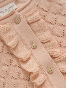 Cardigan rosé