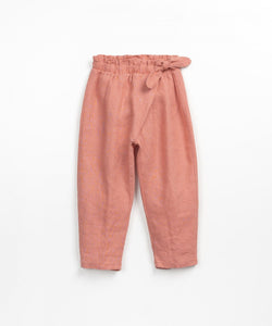 Pantalon en lin Coral