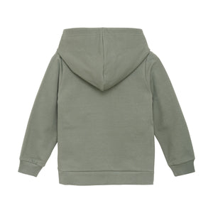 Sweat capuche vert