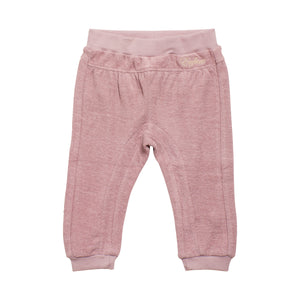 Pantalon rose éponge