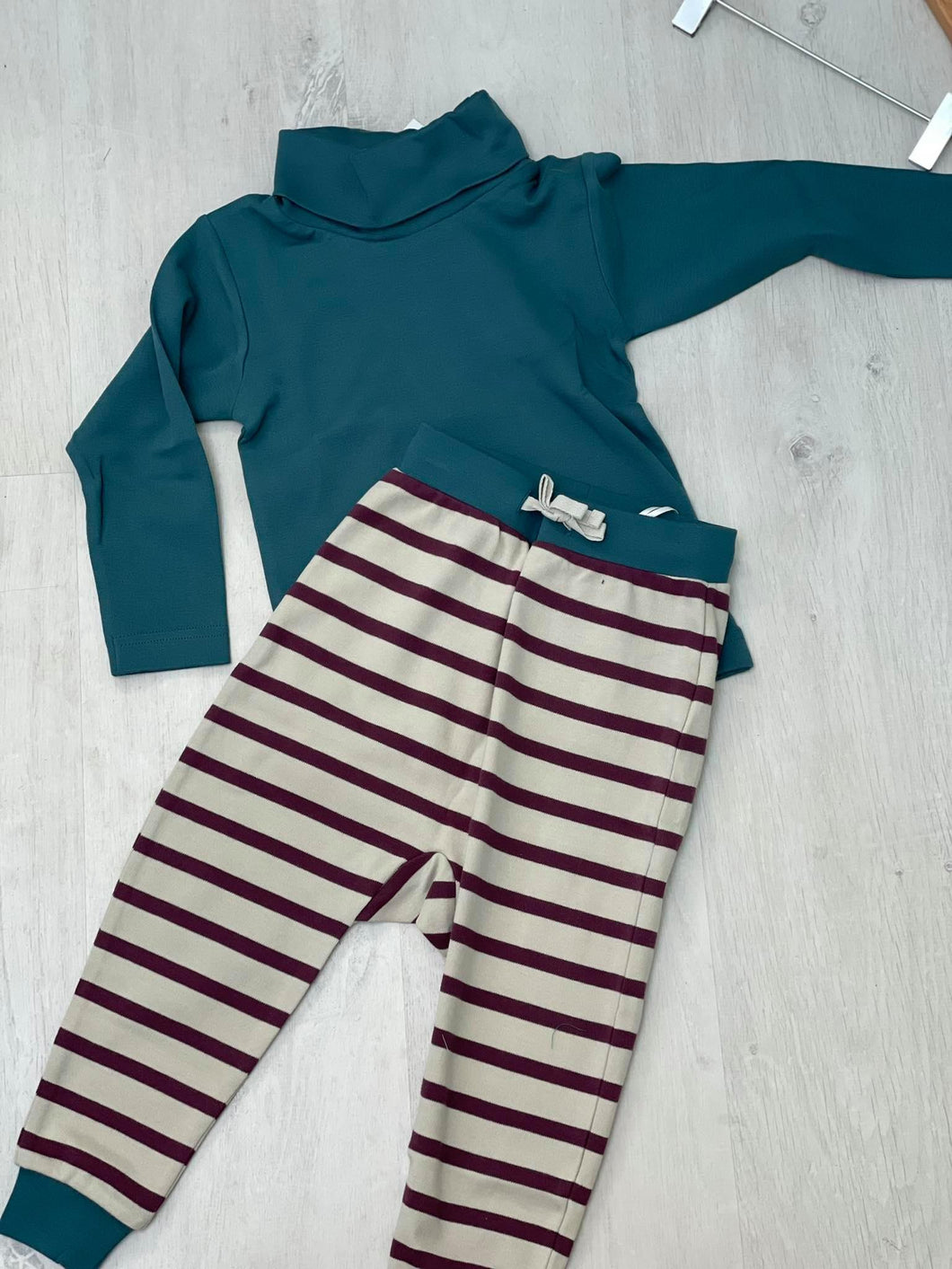 joggers breton stripe