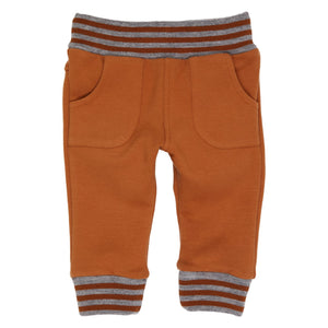 pantalon cognac